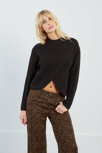 LAL625DN-molly-bracken-criss-cross-cable-knit-sweater-in-black-1