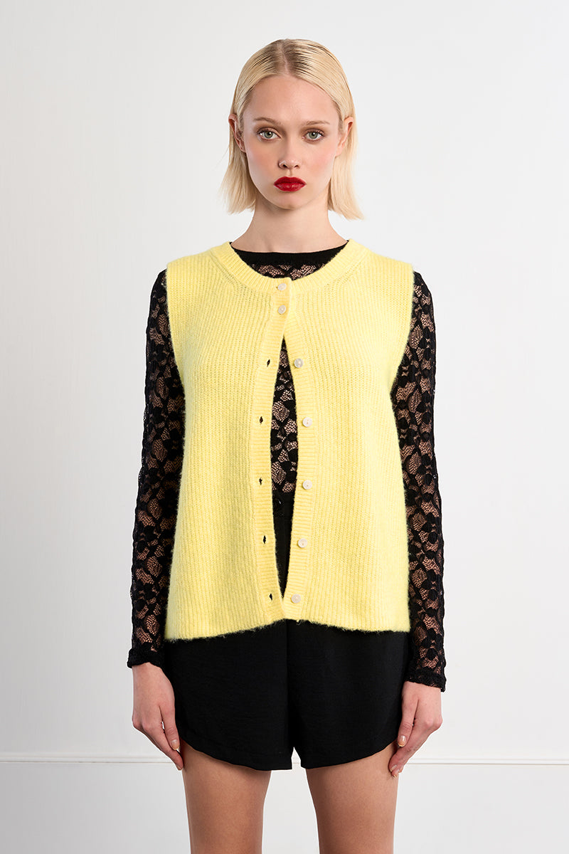 LAL678EP-molly-bracken-sleeveless-knit-cardigan-in-yellow-1