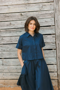 Club Shirt in Navy