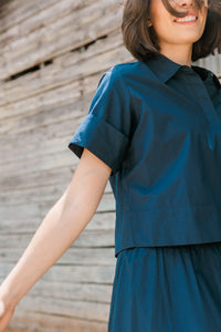 Club Shirt in Navy