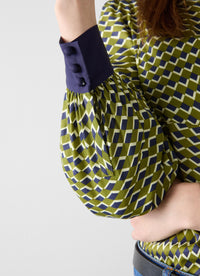 LK-bennett-henri-graphic-shirt-in-green-multi-1