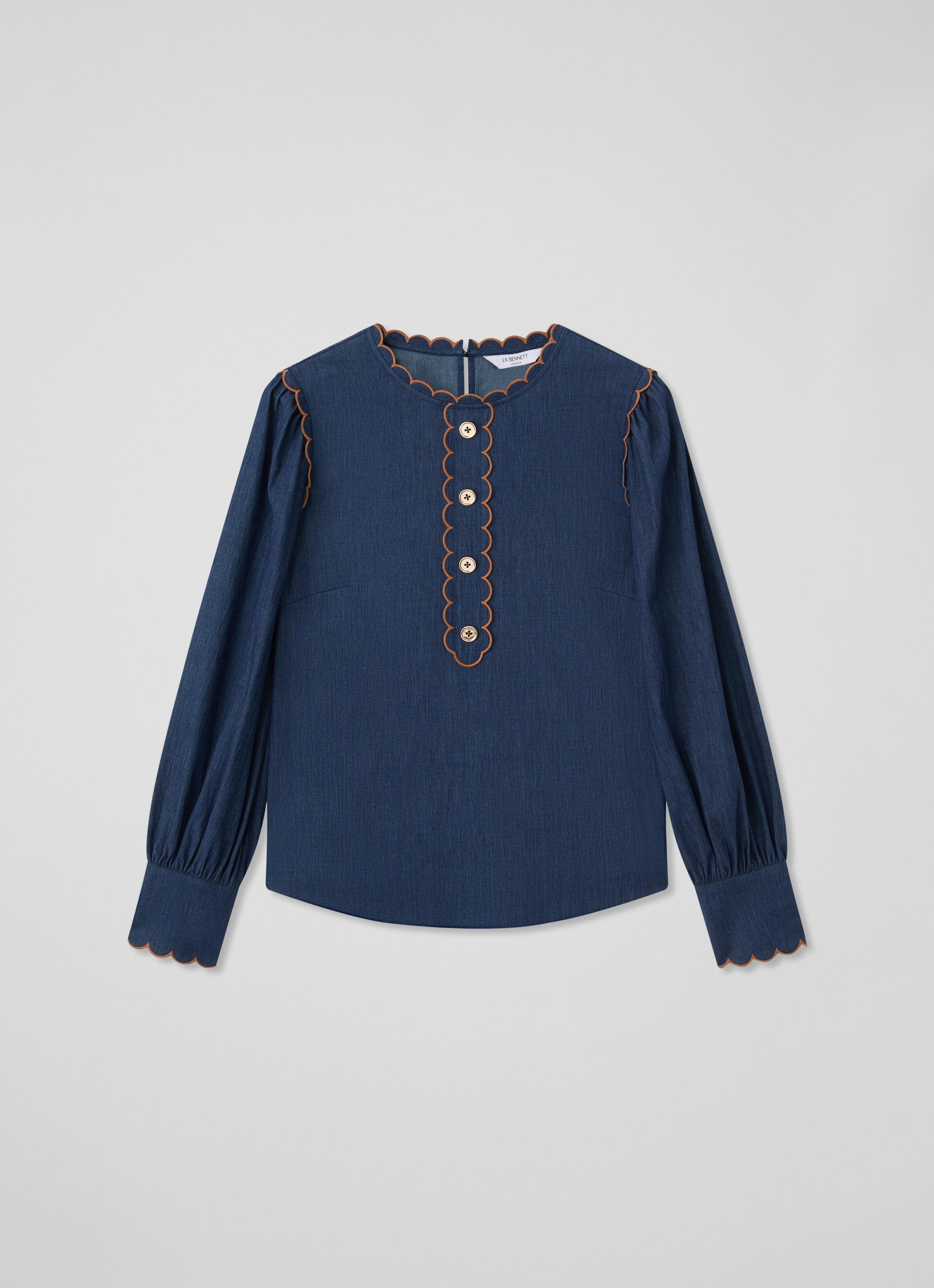 LK-bennett-jenny-placket-scalloped-blouse-in-indigo-1