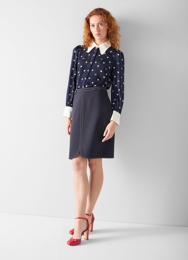LK-bennett-sonya-cuff-logo-spot-blouse-in-navy-1