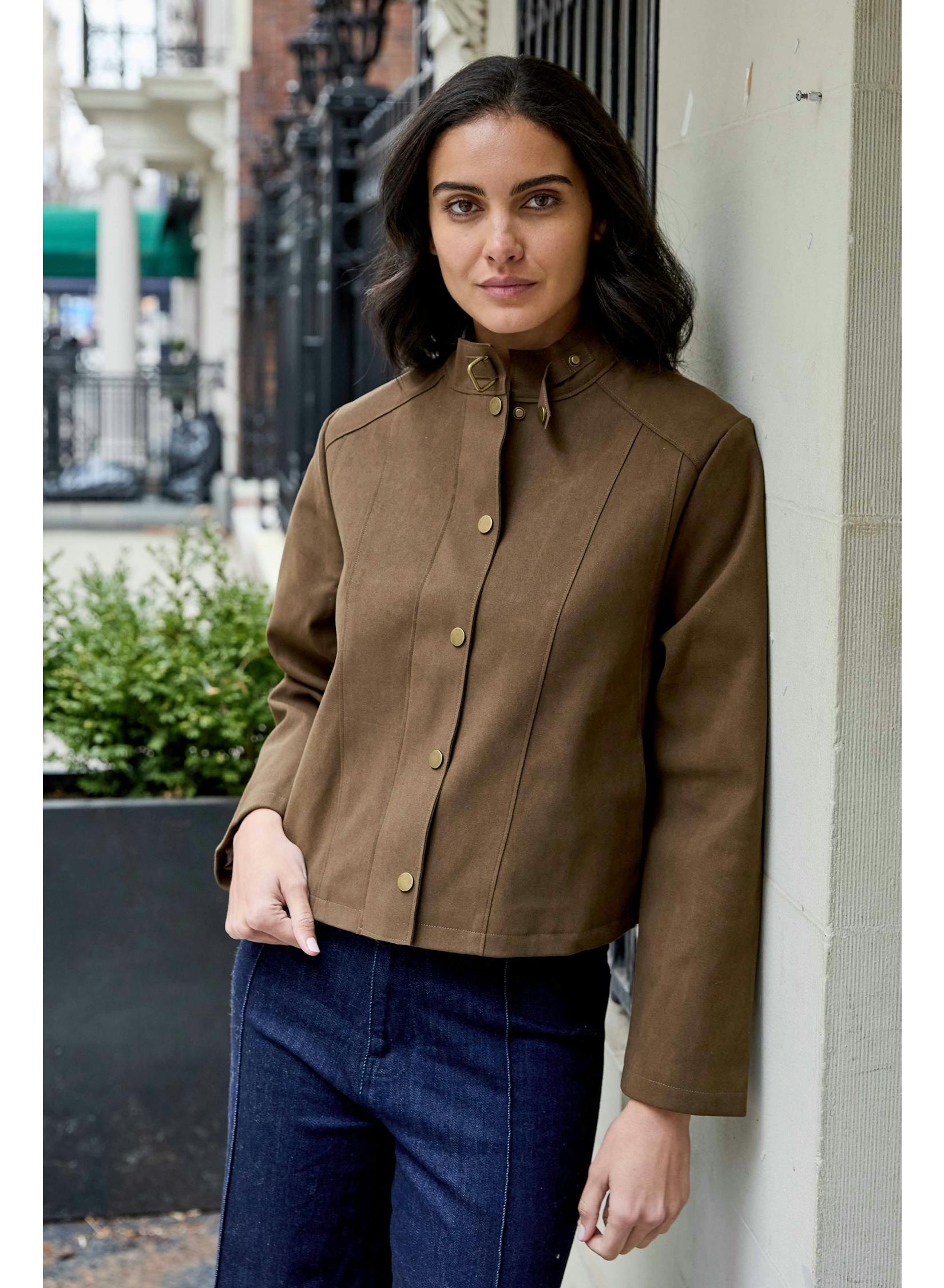 Gale Jacket in Dark Olive