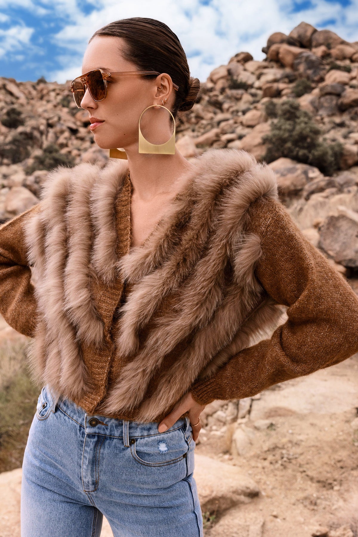 Lisa-Maree-by-the-fireside-fur-cardigan-brown-1