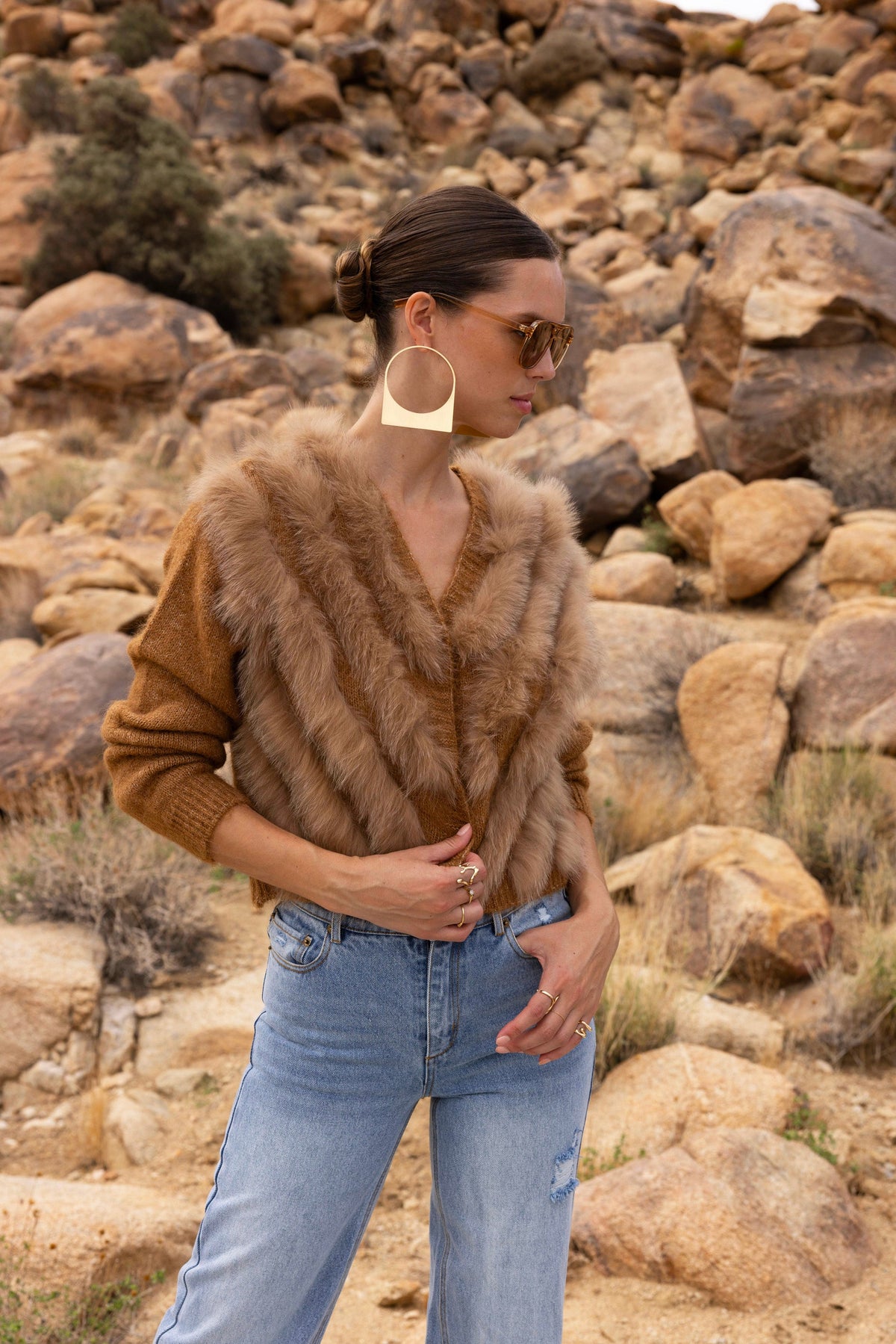 Lisa-Maree-by-the-fireside-fur-cardigan-brown-1