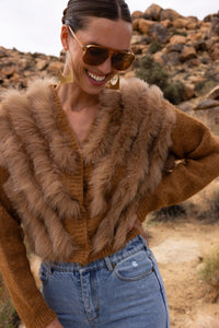 Lisa-Maree-by-the-fireside-fur-cardigan-brown-1