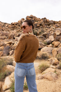 Lisa-Maree-by-the-fireside-fur-cardigan-brown-1