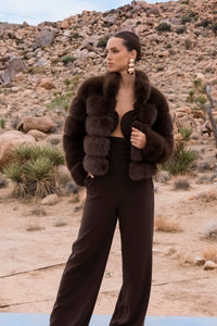 Lisa-Maree-elevated-evenings-faux-fur-jacket-brown-1