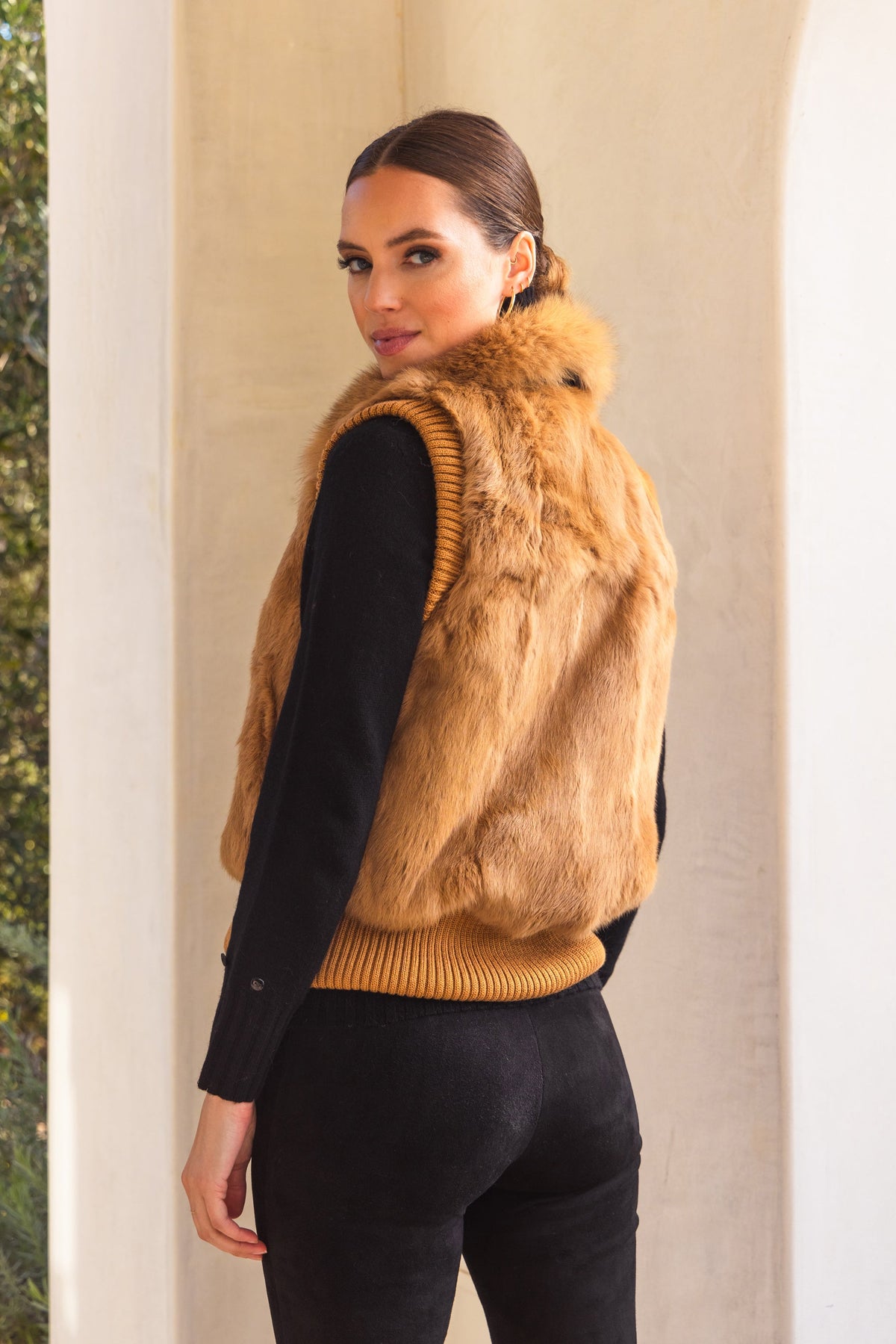 Lisa-Maree-the-atrium-fur-vest-tan-1