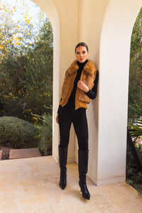 Lisa-Maree-the-atrium-fur-vest-tan-1