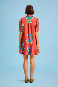 Liv Dress in Cinnaleaf