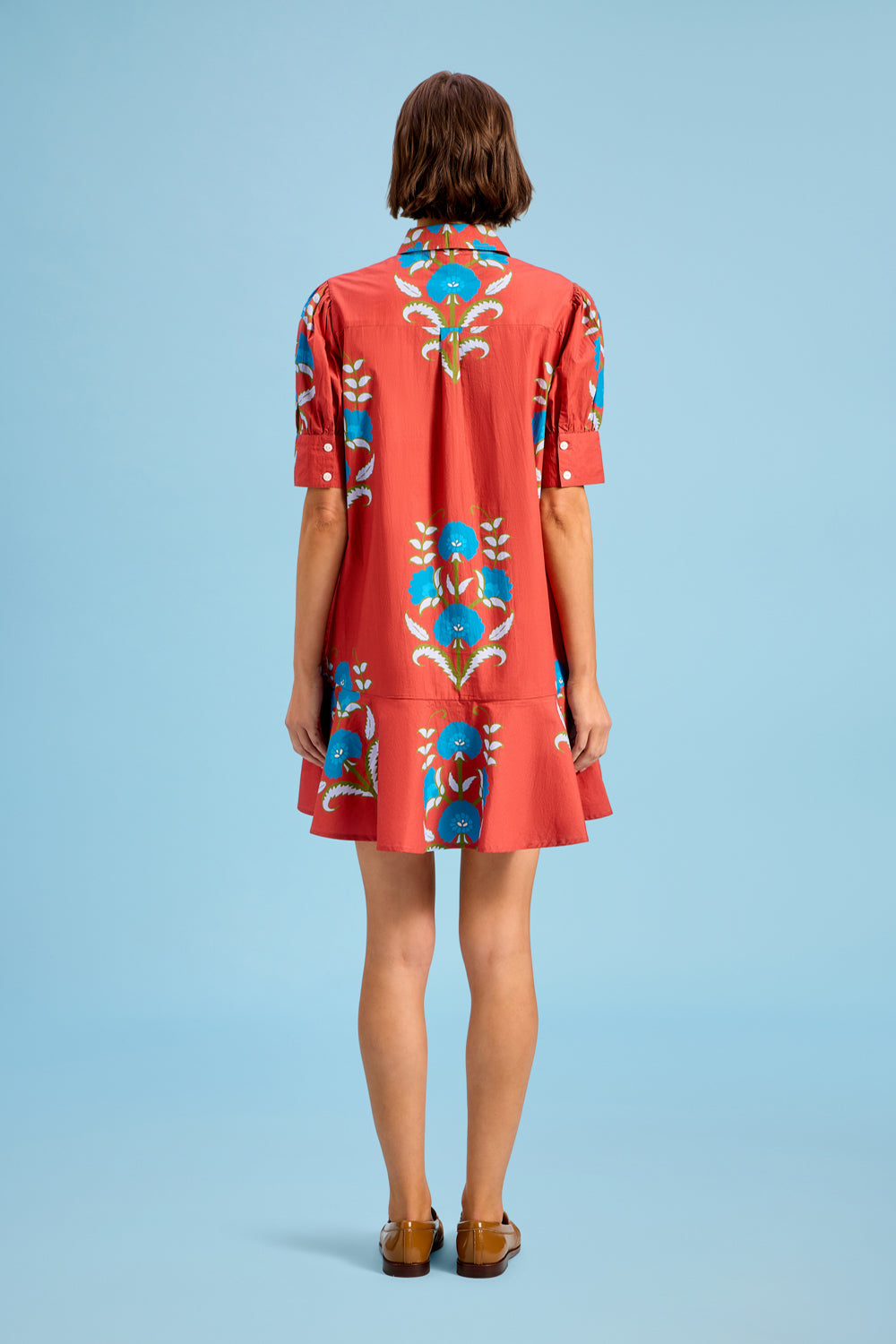Liv Dress in Cinnaleaf