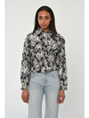 Rolo Top in Moonlit Floral Print
