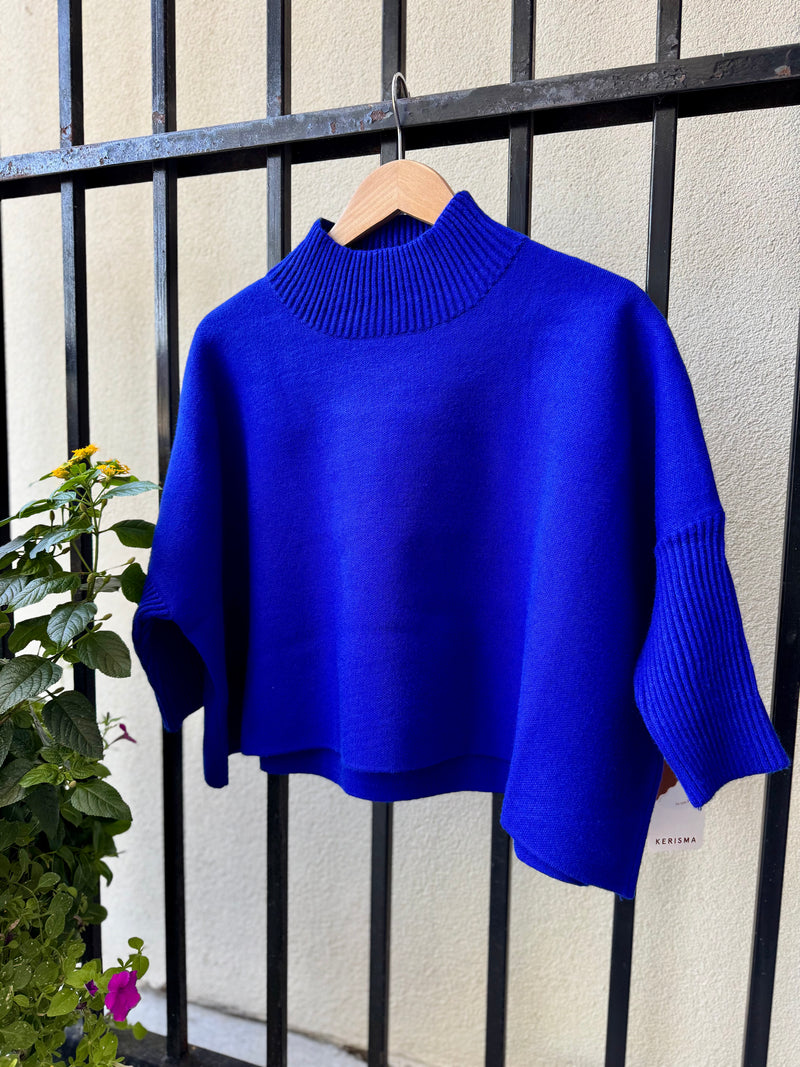 Kerisma Aja Sweater in Royal Blue – Poppy's of Atlanta