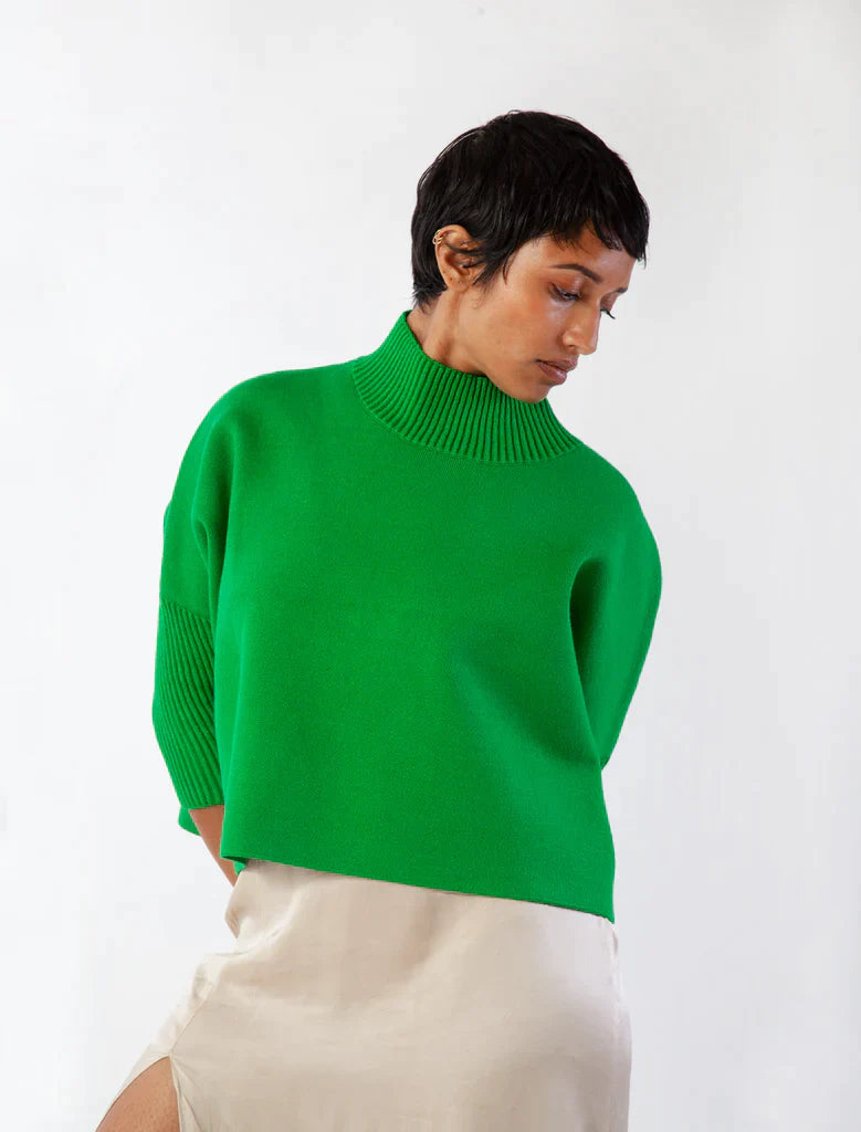 Aja Sweater in Green