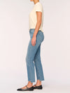 Mara Ankle Straight Jean in Blue Current