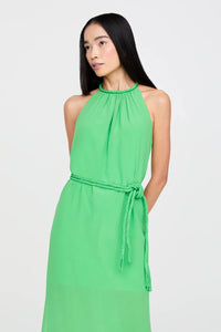Elena Dress in Emerald