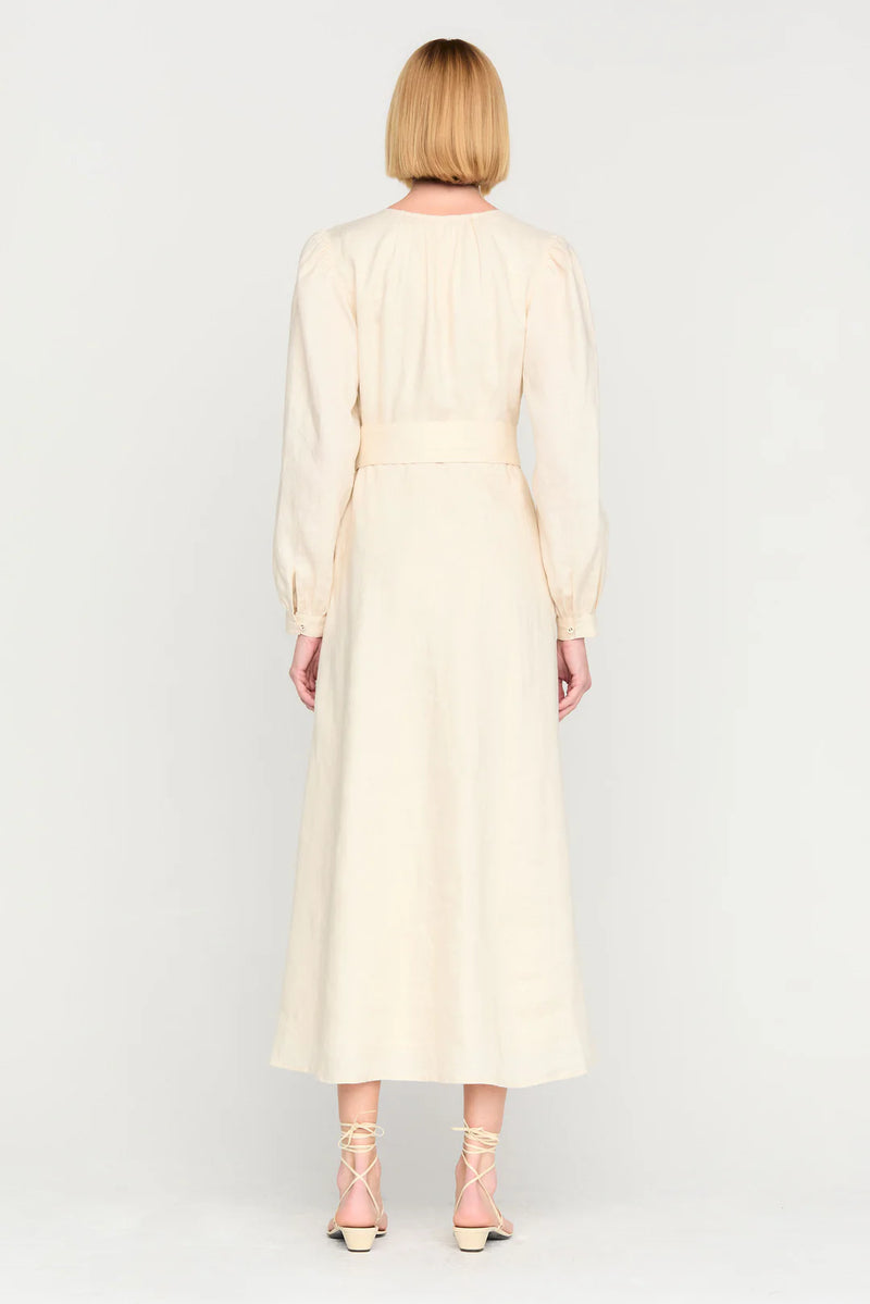 Evelle Dress in Whitecap