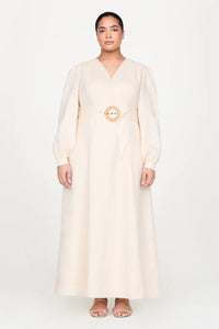 Evelle Dress in Whitecap