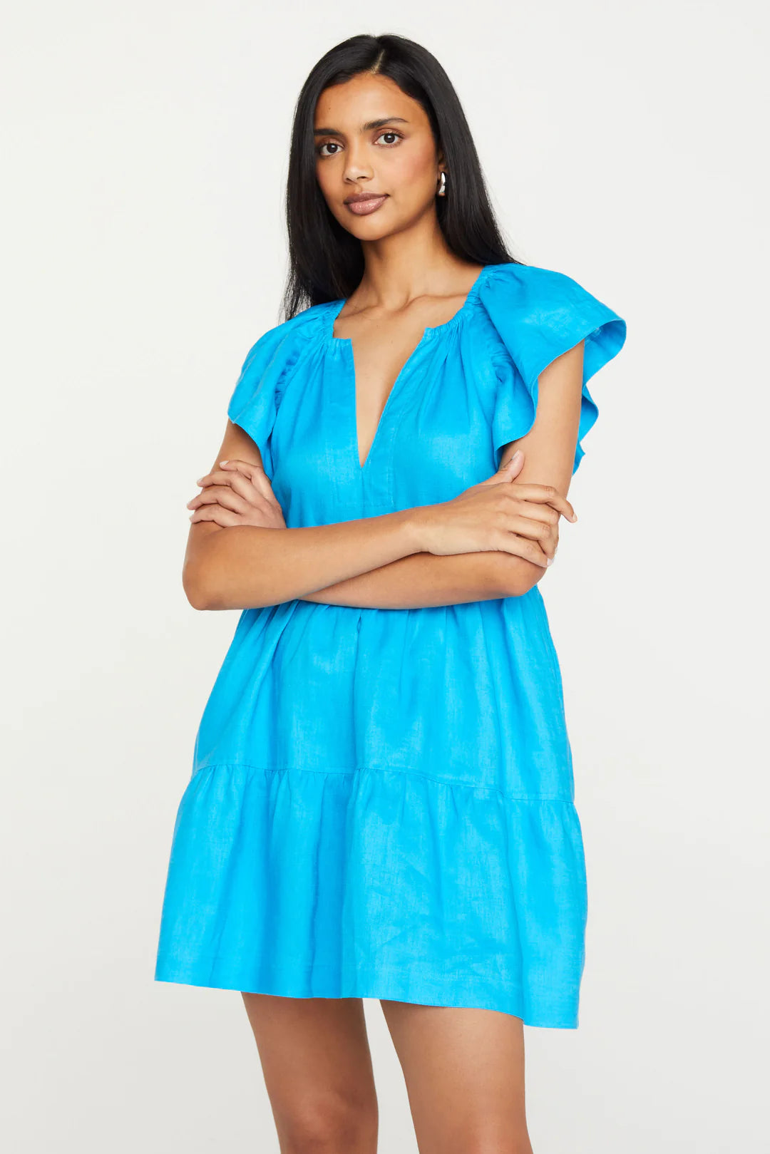 Kara Dress in Bondi Blue