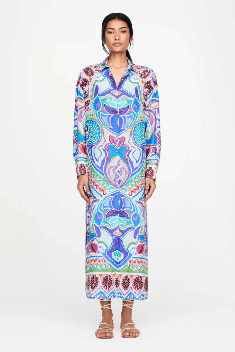 Marnie Dress in Morpho Mosaic
