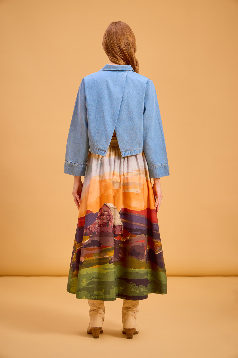 Kit Skirt in Field Study