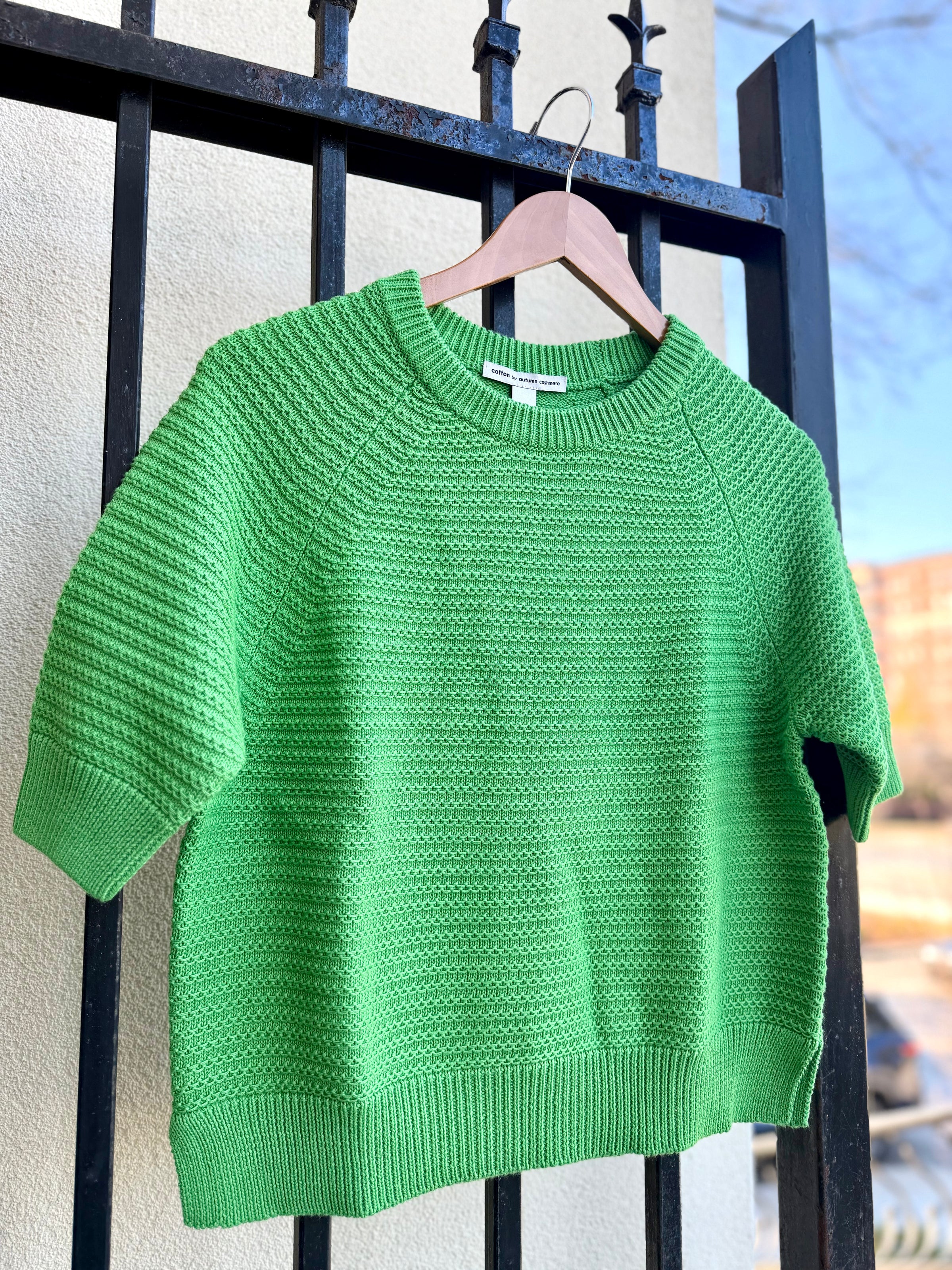 N14494-autumn-cashmere-texture-stitch-raglan-sleeve-crew-sweate-with-slits-in-parakeet-1