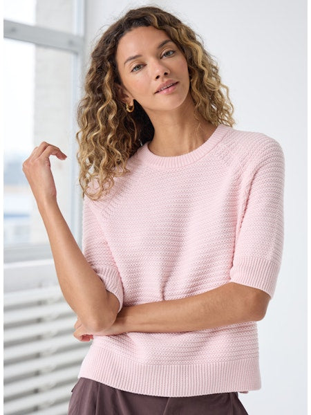 N14494-autumn-cashmere-texture-stitch-raglan-sleeve-crew-sweate-with-slits-in-whisper-pink-1