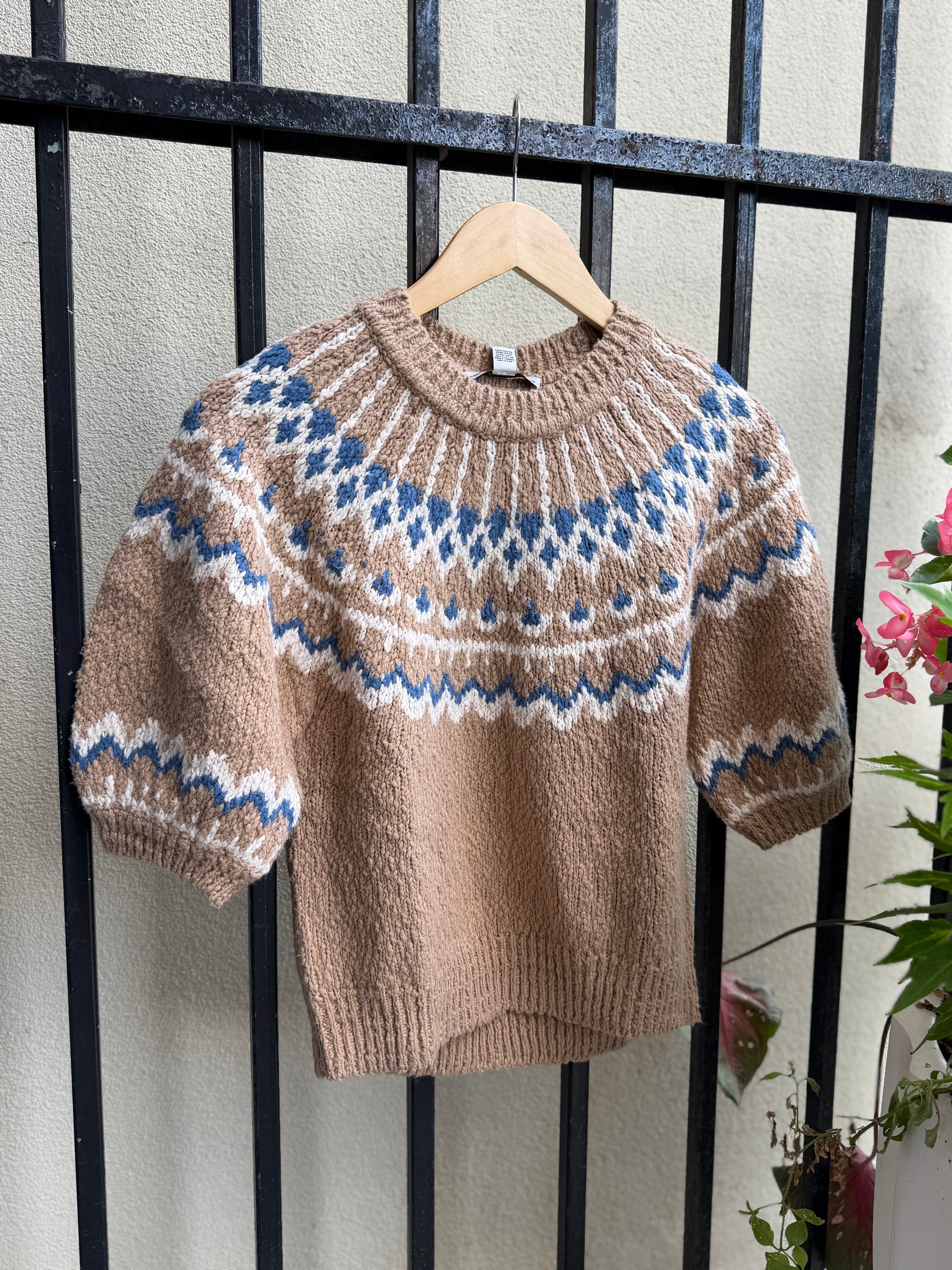 NHT14770-autumn-cashmere-puff-sleeve-fair-isle-sweater-in-paper-bag-bluestone-combo-1
