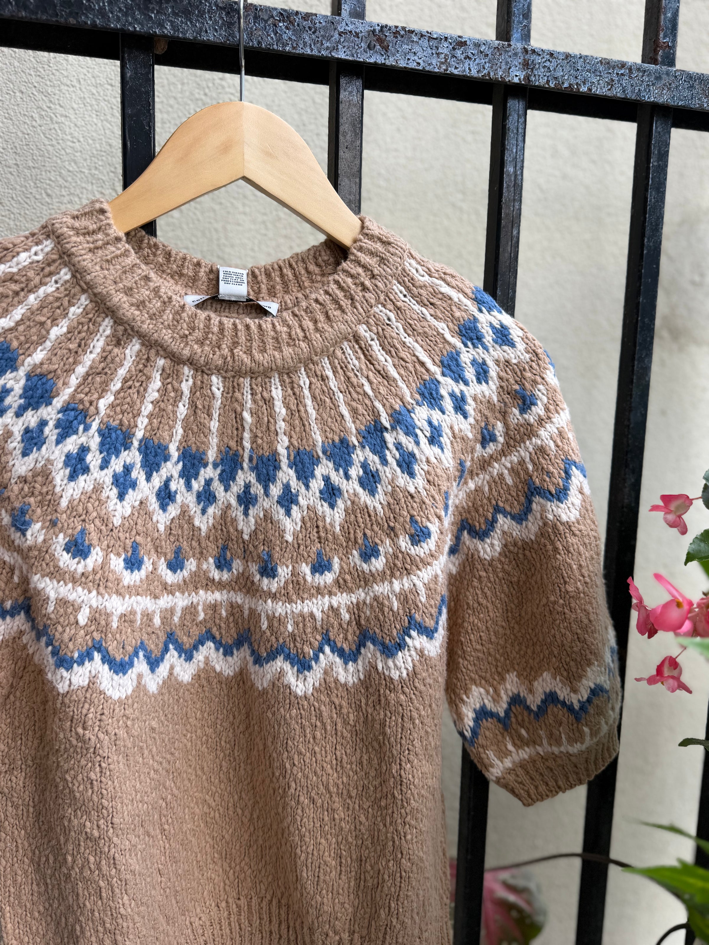 NHT14770-autumn-cashmere-puff-sleeve-fair-isle-sweater-in-paper-bag-bluestone-combo-1