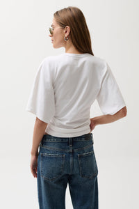 Veronica Kimono Tee in Le Blanc