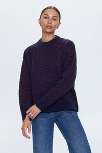 P00063090WN-pistola-hanna-oversized-sweater-in-navy-red-hearts-1