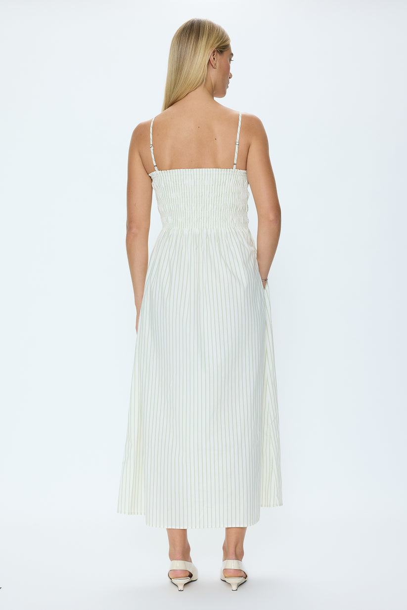 P00071126CP-pistola-bianca-shirred-bodice-dress-in-sage-egret-stripe-1