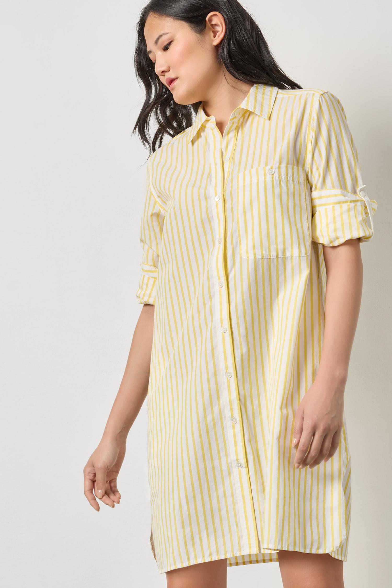 PA3387-lilla-p-striped-button-front-shirt-dress-in-sunflower-stripe-1
