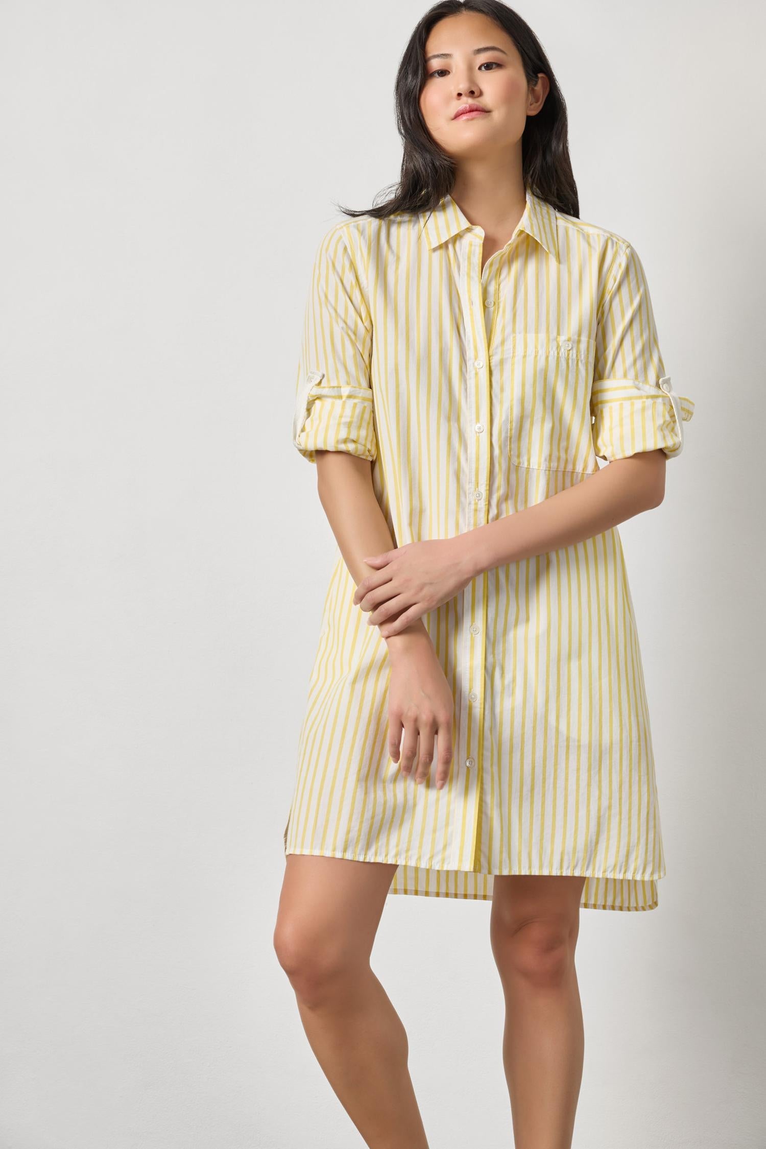 PA3387-lilla-p-striped-button-front-shirt-dress-in-sunflower-stripe-1