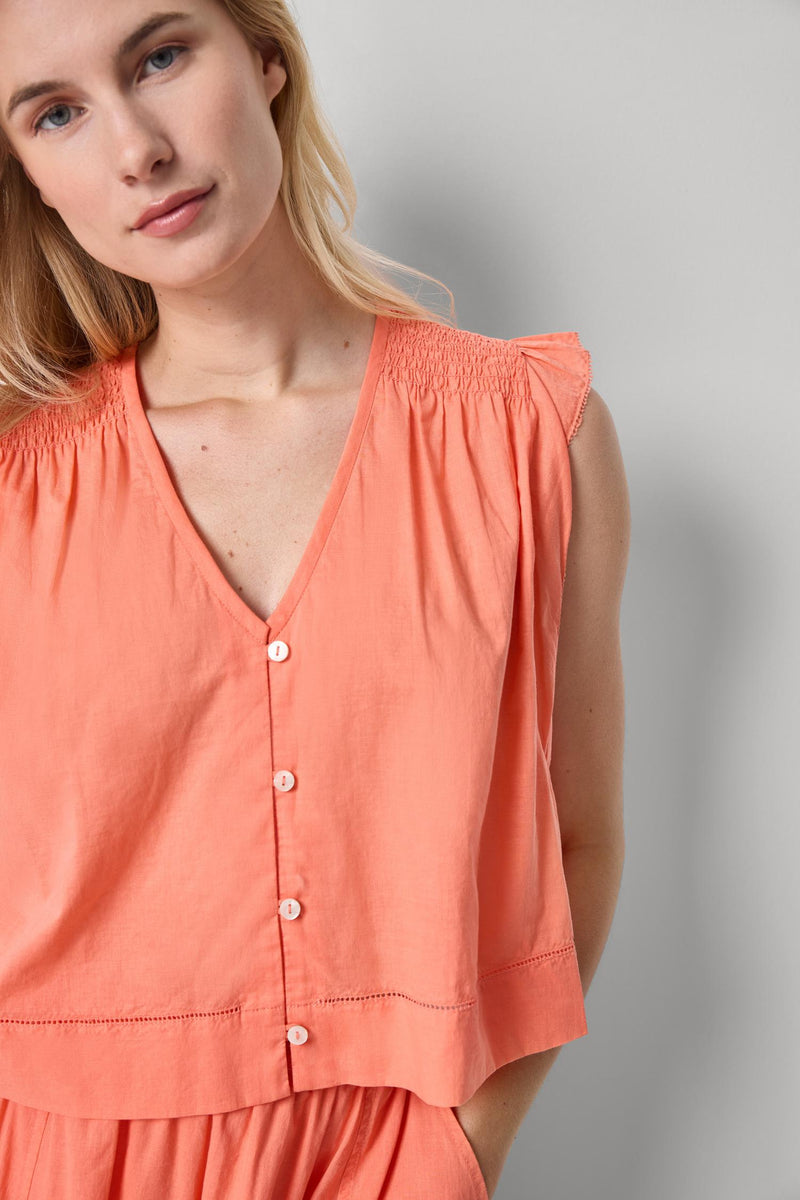 PA3440-lilla-p-smocked-shoulder-v-neck-top-in-nectar-1