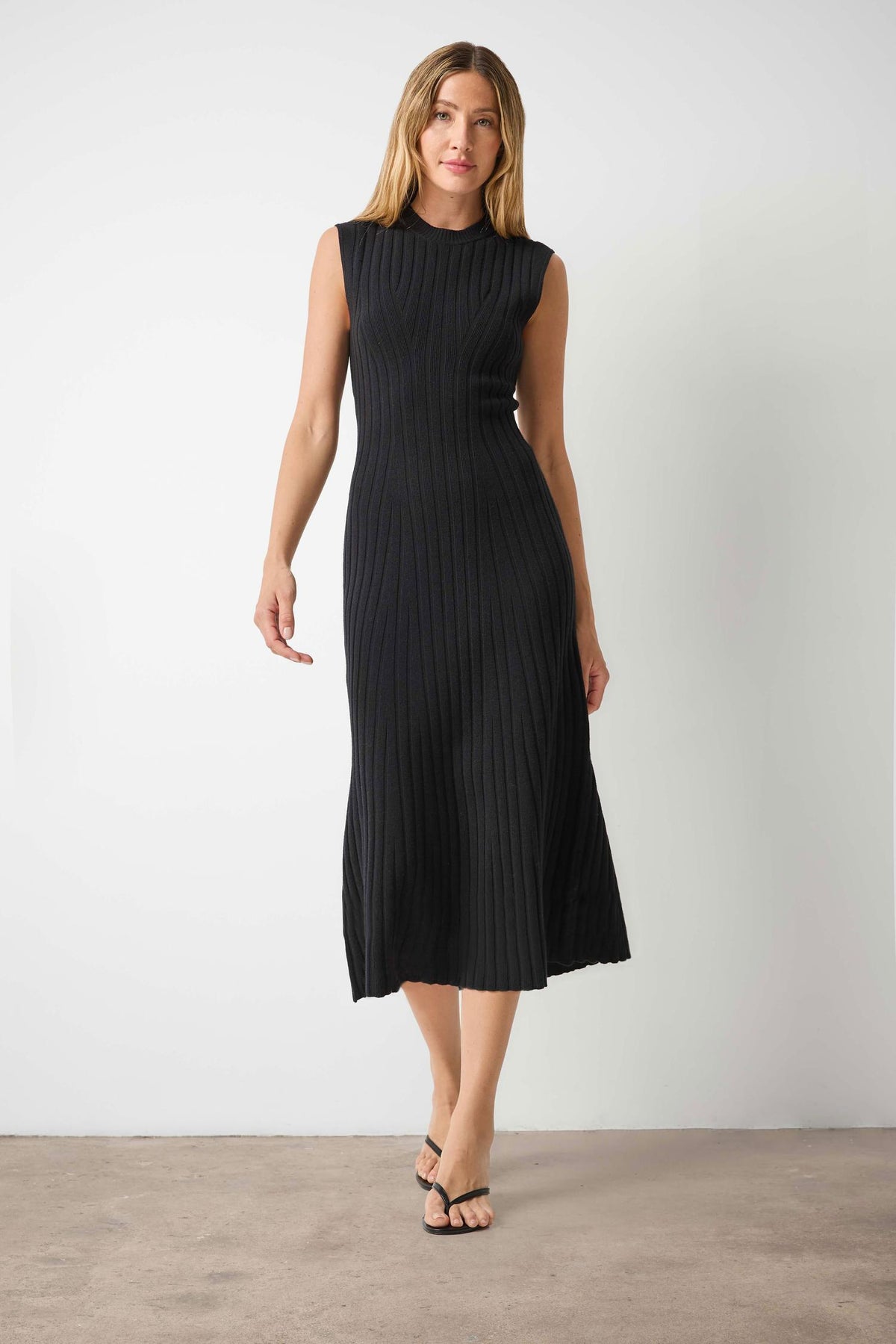 PA3715-lilla-p-midi-flare-dress-in-black-1