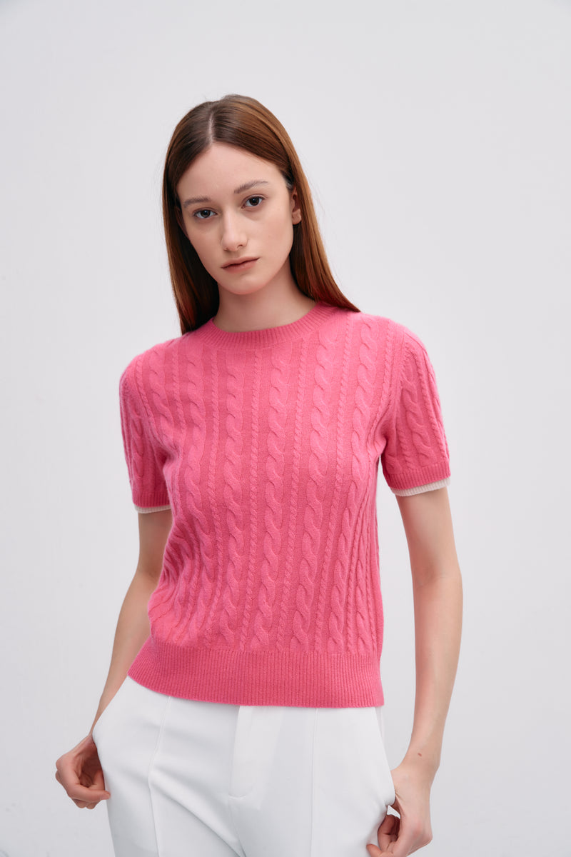 PLT3723-pissenlit-layered-look-sleeve-sweater-in-rose-pink-1