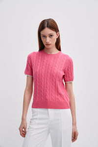 PLT3723-pissenlit-layered-look-sleeve-sweater-in-rose-pink-1