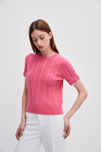 PLT3723-pissenlit-layered-look-sleeve-sweater-in-rose-pink-1