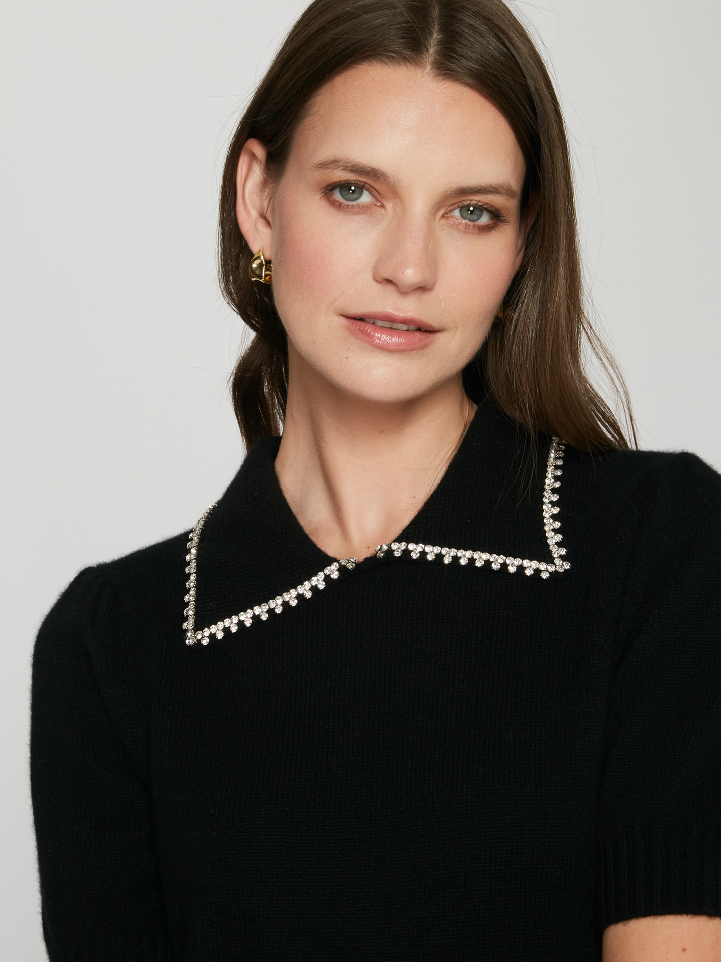 R14439-autumn-cashmere-rhinestone-trim-collar-knit-polo-in-black-1