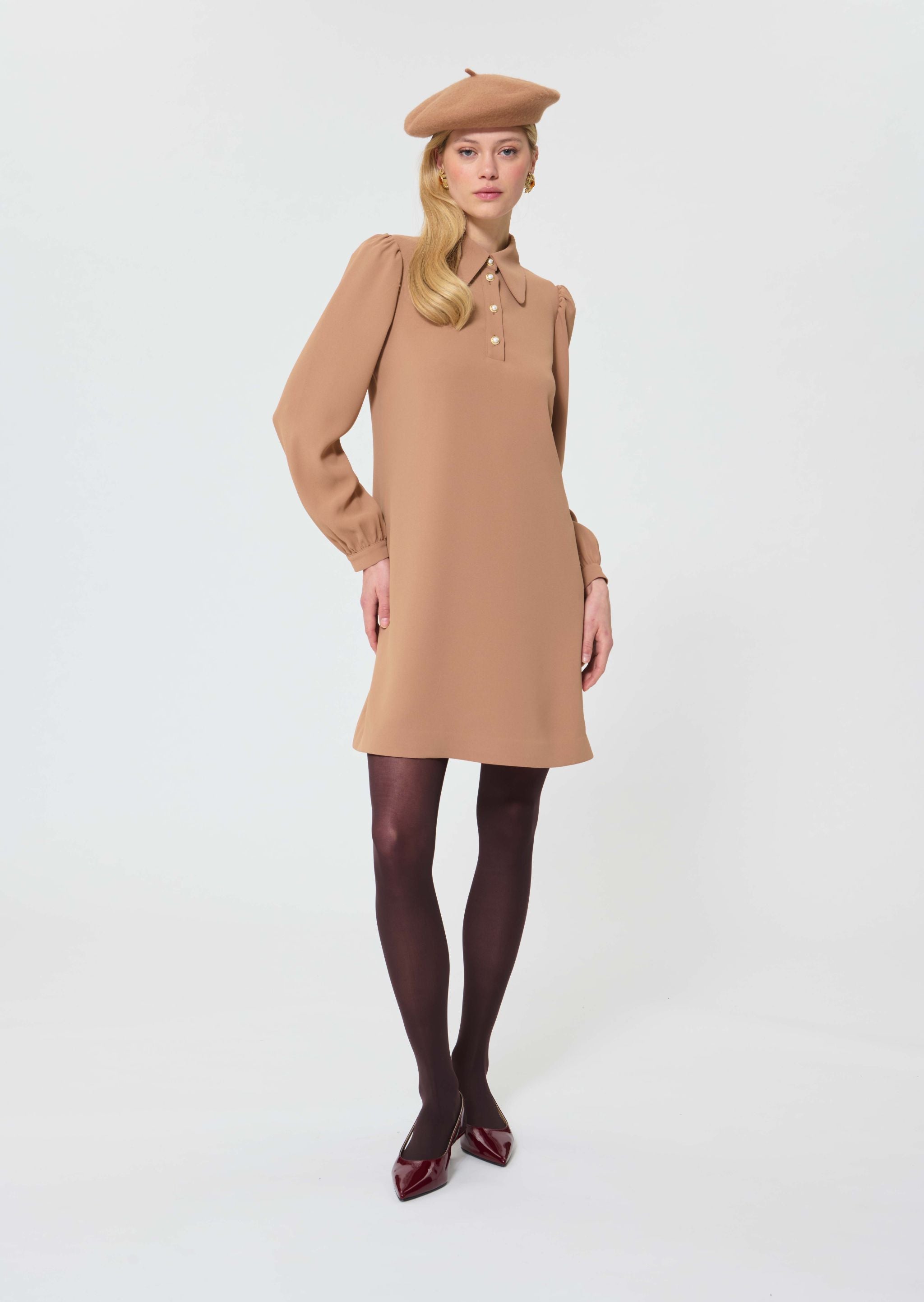 ROYO-tara-jarmon-shirt-dress-in-khaki-2