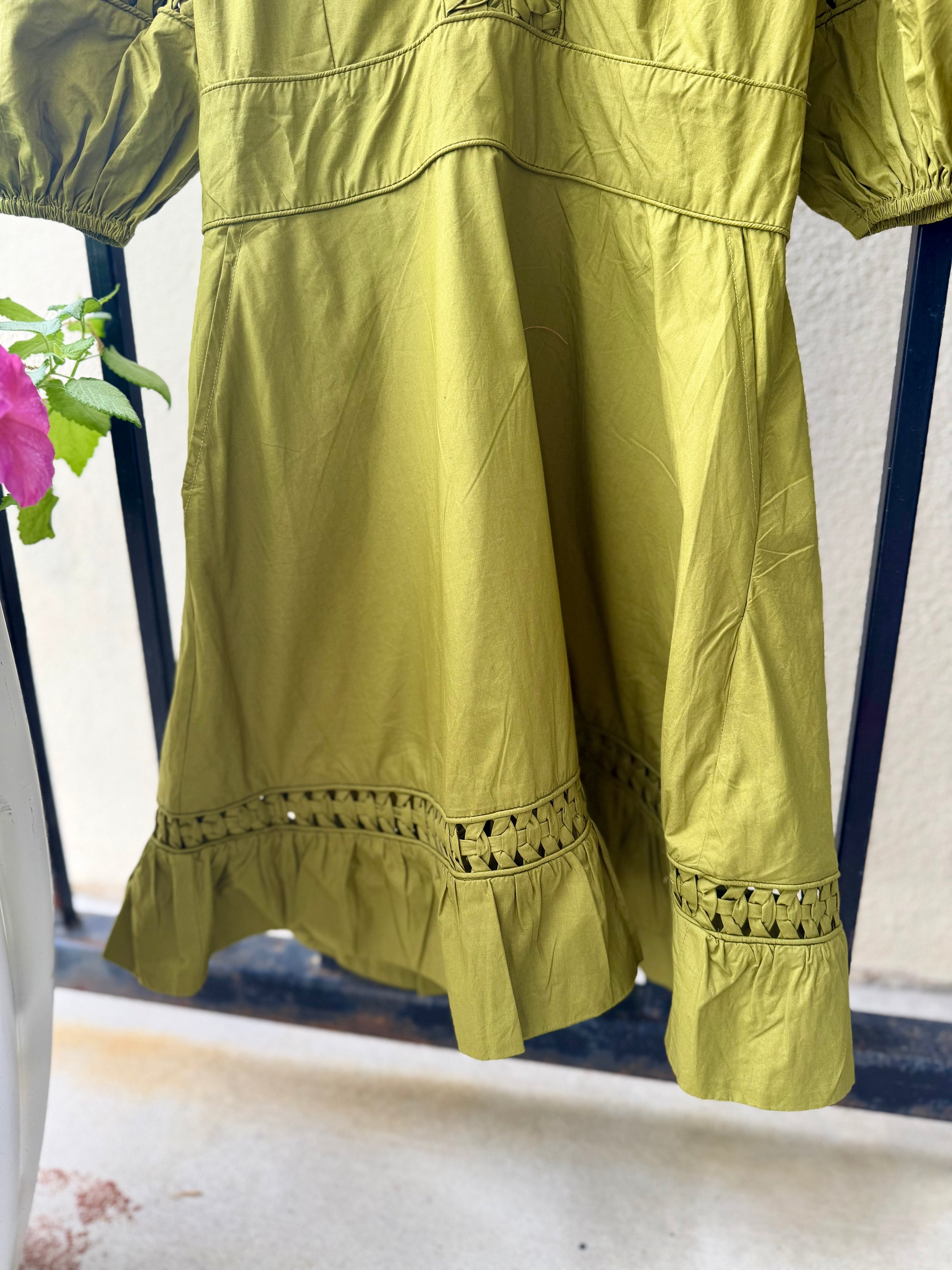 S26DM058W030-scarlett-poppies-olga-dress-in-kombu-green-1