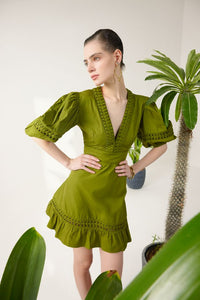 S26DM058W030-scarlett-poppies-olga-dress-in-kombu-green-1
