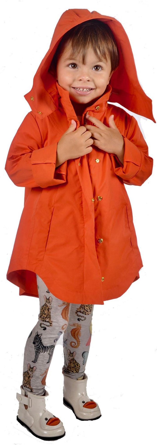 Savinee Rain Jacket in Orange