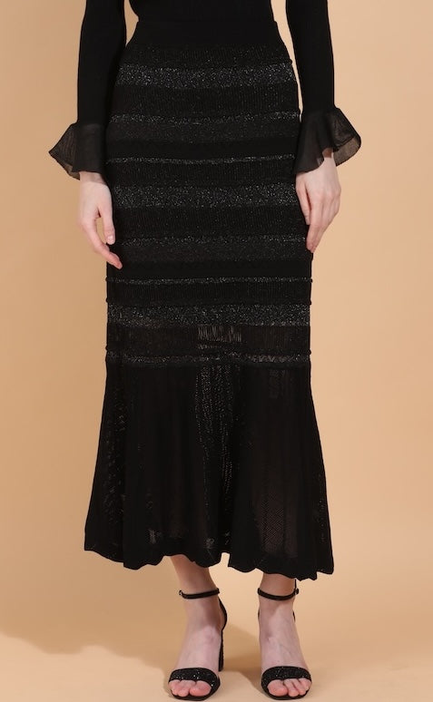 SK960-jessie-liu-metallic-knit-midi-skirt-in-black-1
