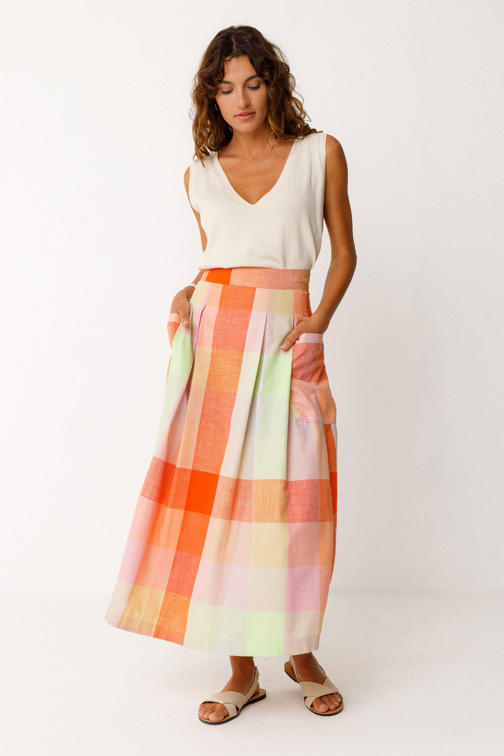 SSK00675-ZML-SKFK-irama-skirt-in-checks-1