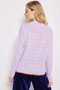 Swaggy Chic Sweater in Purple Passion
