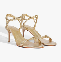 Nara Mid Heel in Platina